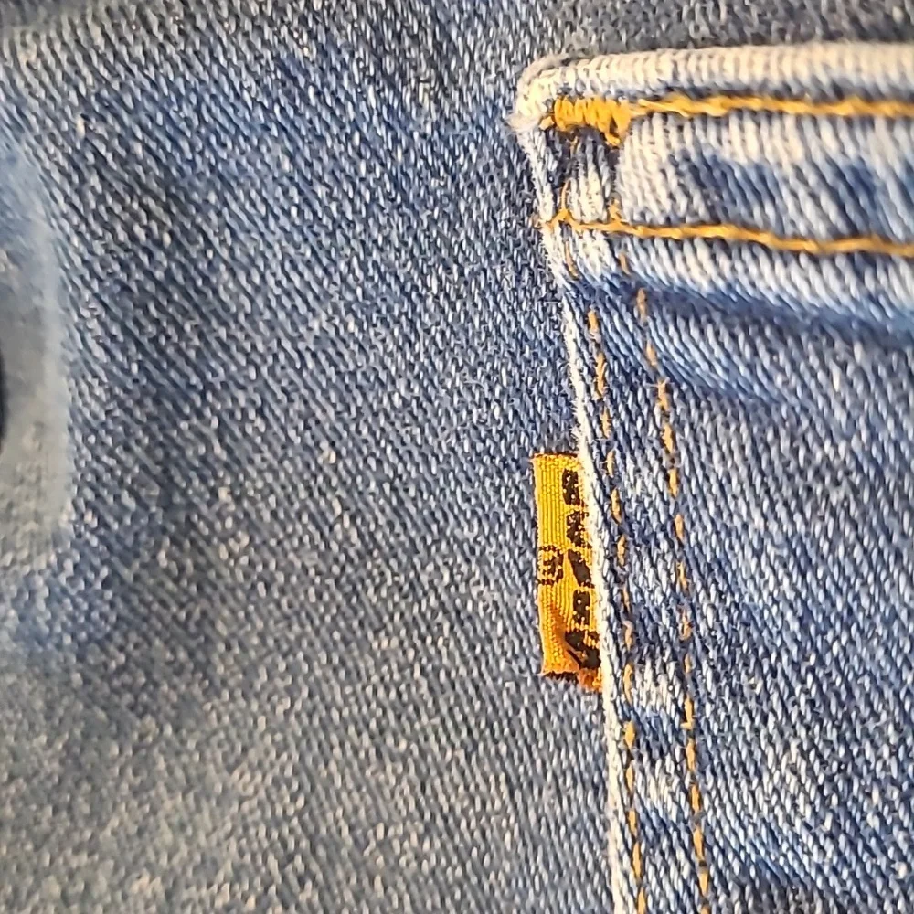 VINTAGE LEVI'S 517 ORANGE TAB BOOTCUT JEANS 40x32 - Picture 6 of 10